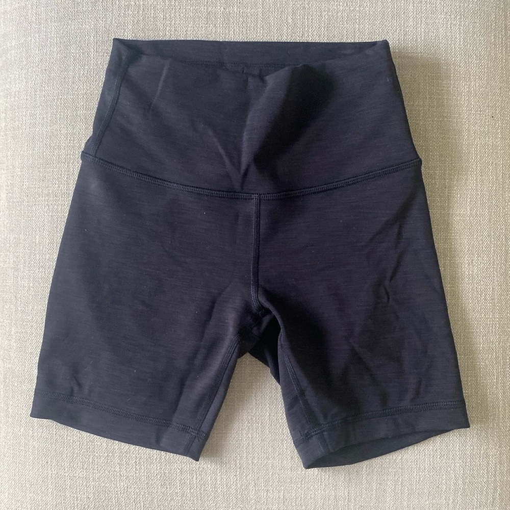 Lululemon Wunder Under 6” Biker Shorts